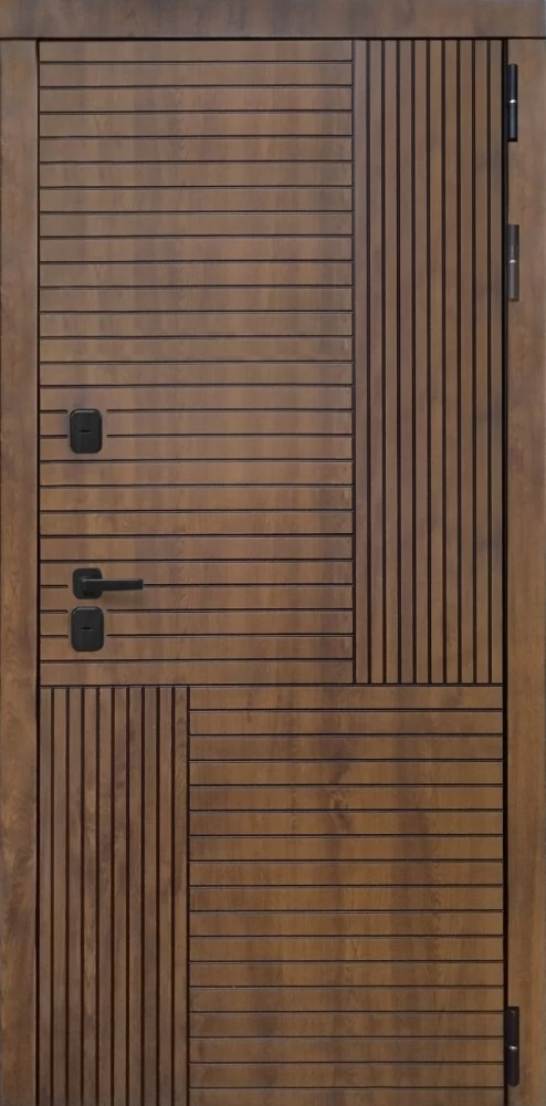 Входная дверь ДвериПРО Авеста ФЛ 244 беленый дуб DPRO195774 внешняя сторона