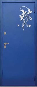 Дверь с кованными элементами DZ741