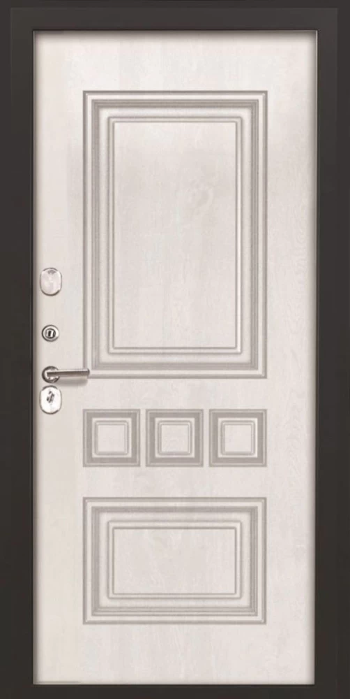 Входная дверь ДвериПРО Модель L-46 фл-608 винорит white DPRO193103 внутренняя сторона