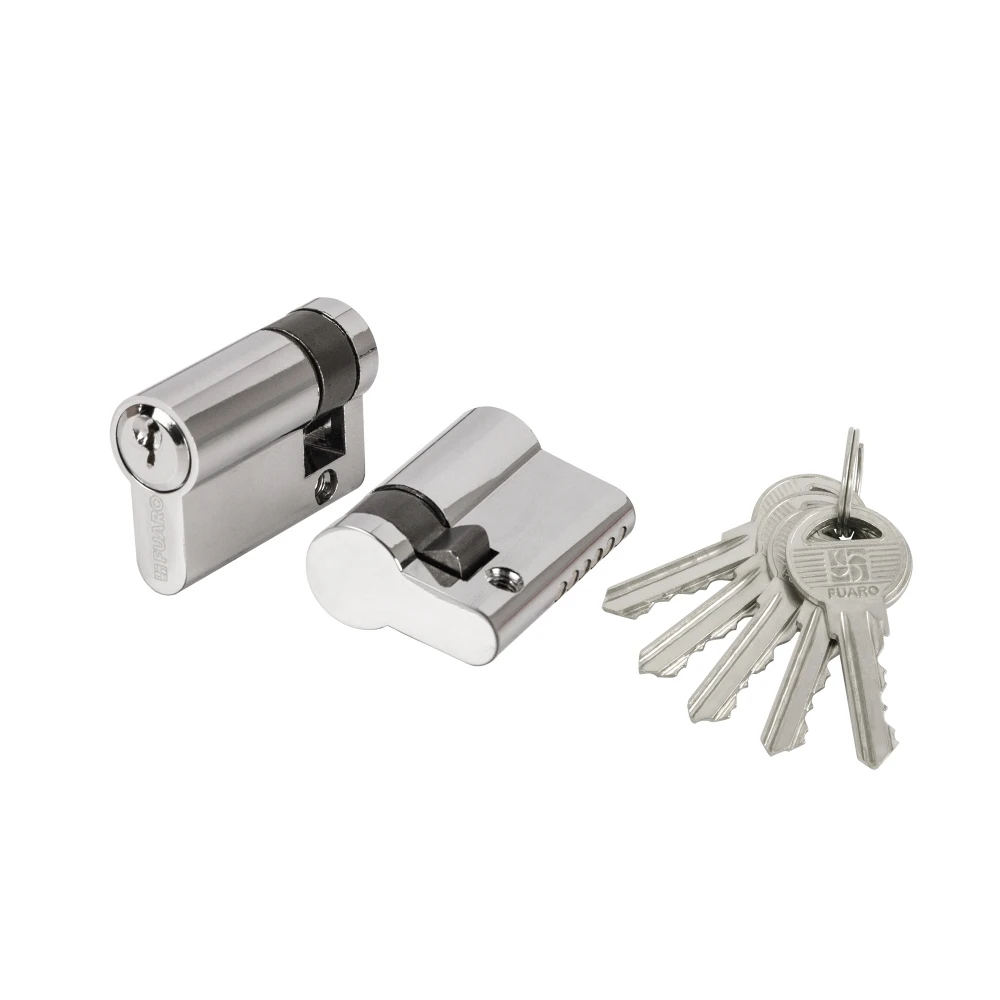 Фото Цилиндровый механизм (100 ZA/50) 1000ZAKey50(5+10+35) CP хром 5Key