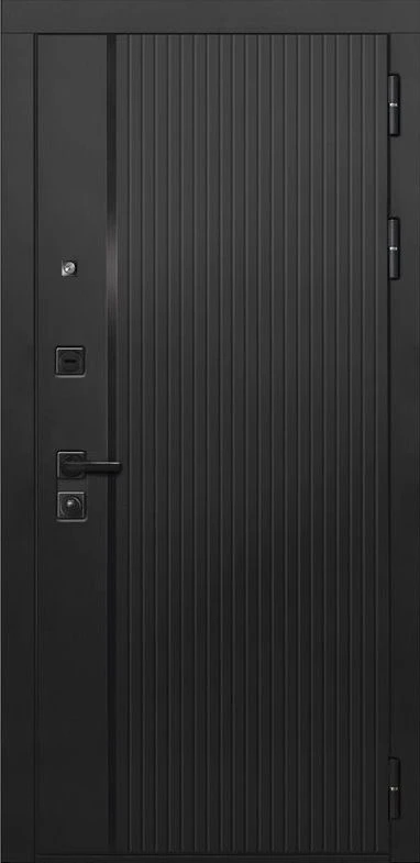 Входная дверь ДвериПРО L-45 ФЛЗ-603 Бетон снежный DPRO198270 внешняя сторона