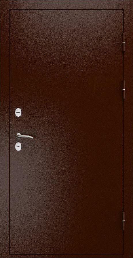 Входная дверь ДвериПРО L Термо Лаура (16мм, анегри 74) DPRO197001 внешняя сторона