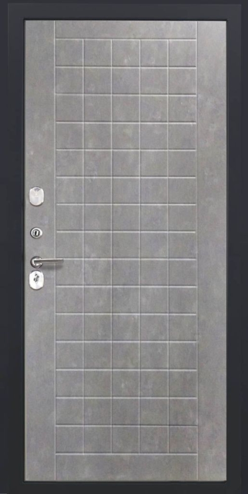 Входная дверь ДвериПРО Д-68 ФЛ-256 (10мм, бетон пепельный) DPRO196481 внутренняя сторона