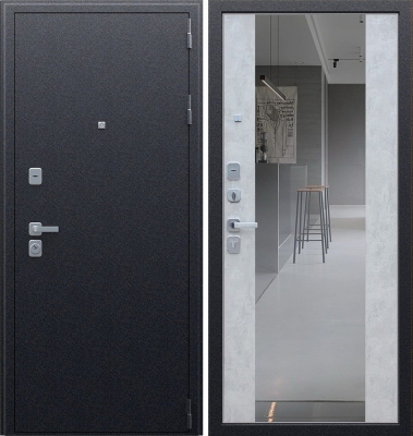 Дверь Спартак Б с зеркалом