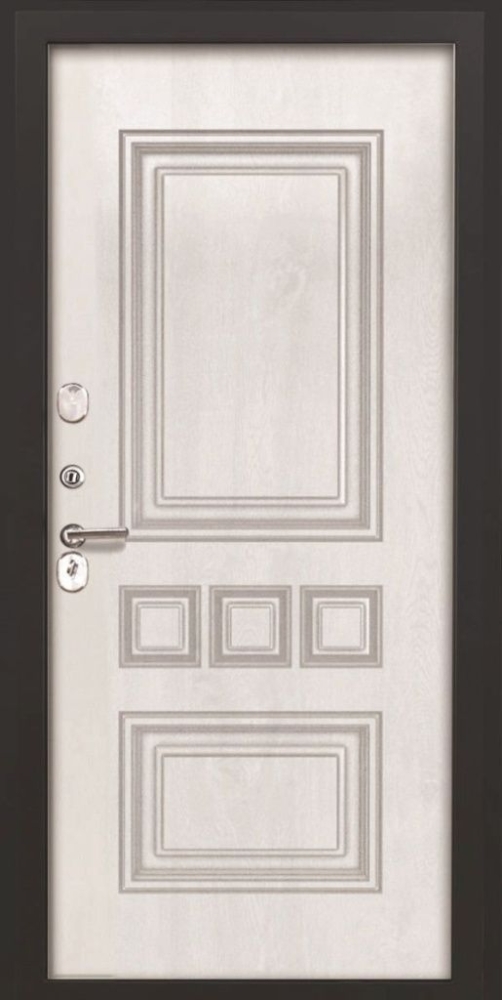 Входная дверь ДвериПРО Авеста фл-608 винорит white DPRO193115 внутренняя сторона
