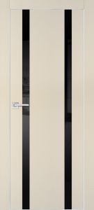 Межкомнатная дверь PX-9  AL кромка с 4-х ст. Бежевый матовый